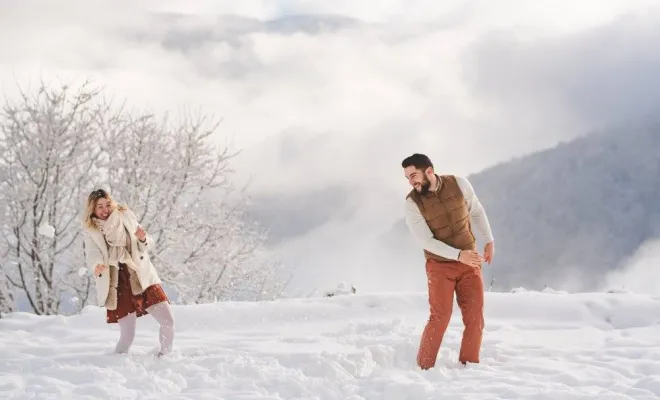 Séance photo dans la neige en Chartreuse, Massif de la Chartreuse, Ariane Castellan Photographe