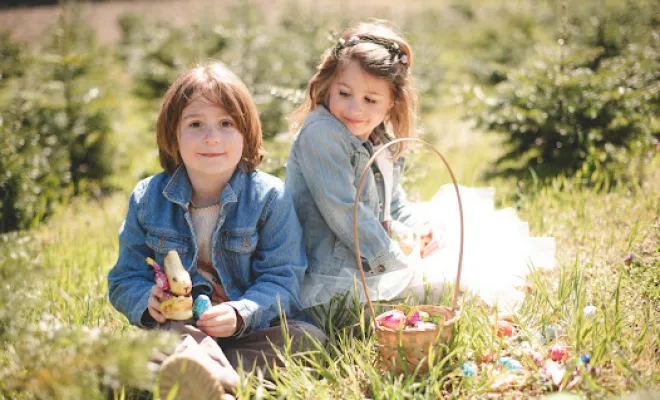 Mini séance photo pâques et printemps en Savoie et Isère en Chartreuse