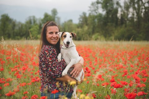 Ariane Castellan Photographe shooting canin Savoie Chambery