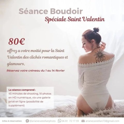 séance photo boudoir, offre spéciale St Valentin, Ariane Castellan photographe, Savoie , Chambery, Isère