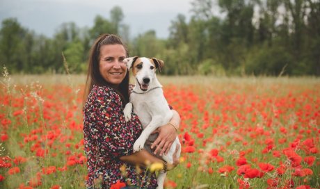 Ariane Castellan Photographe shooting canin Savoie Chambery