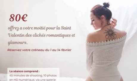 séance photo boudoir, offre spéciale St Valentin, Ariane Castellan photographe, Savoie , Chambery, Isère