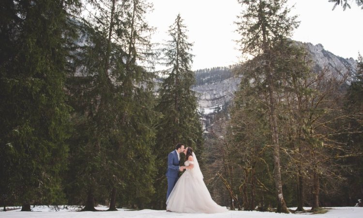 Photo de couple après mariage, after day, Photographe St-Pierre-d'Entremont, massif de la Chartreuse, Savoie, Isère