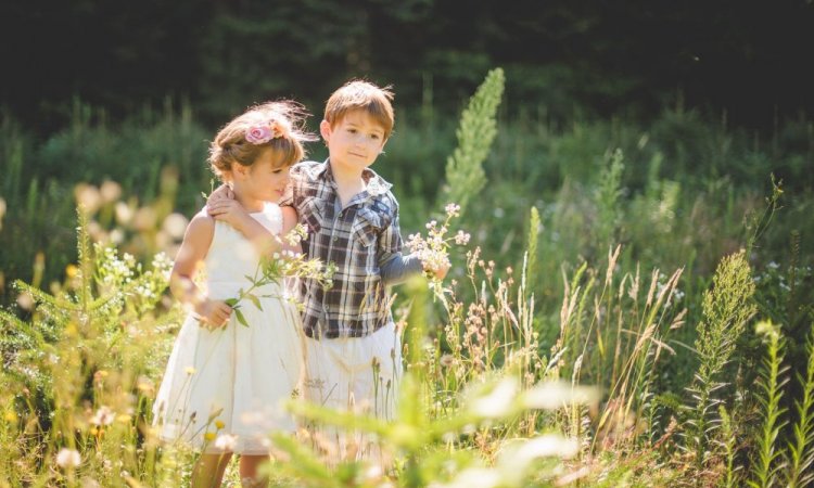 Séance photo enfant life style extérieur 