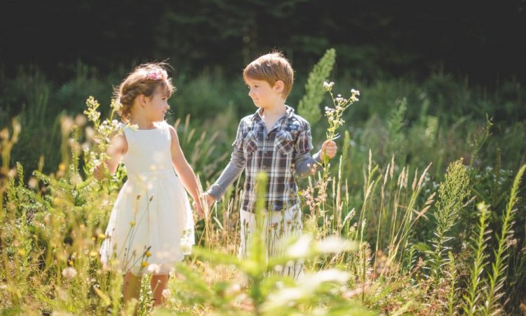 Séance photo enfant life style extérieur 